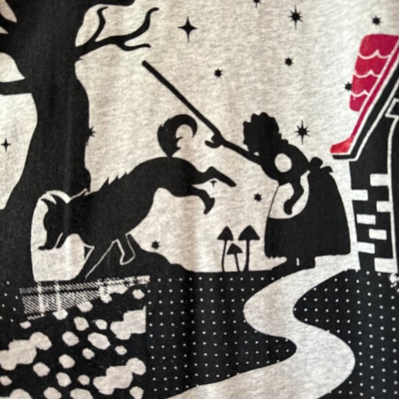 Red Riding Hood Sweatshirt Dress - Picture 5 of 14